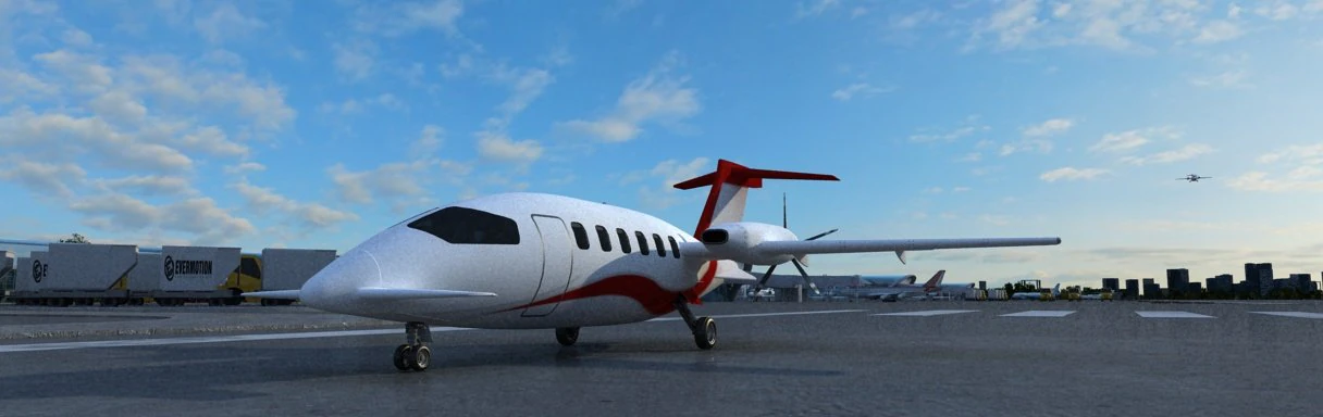 Aircraft 3D Model .c4d .max .obj .3ds .fbx .stl .blend 