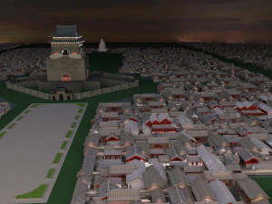 Ville antique Modèle 3D