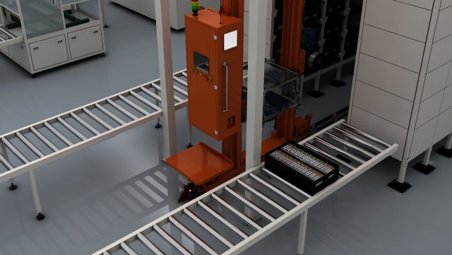 Machinery equipment 3D Model .c4d .max .obj .3ds .fbx .stl .blend 