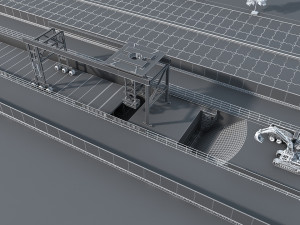 Machinery equipment 3D Modell
