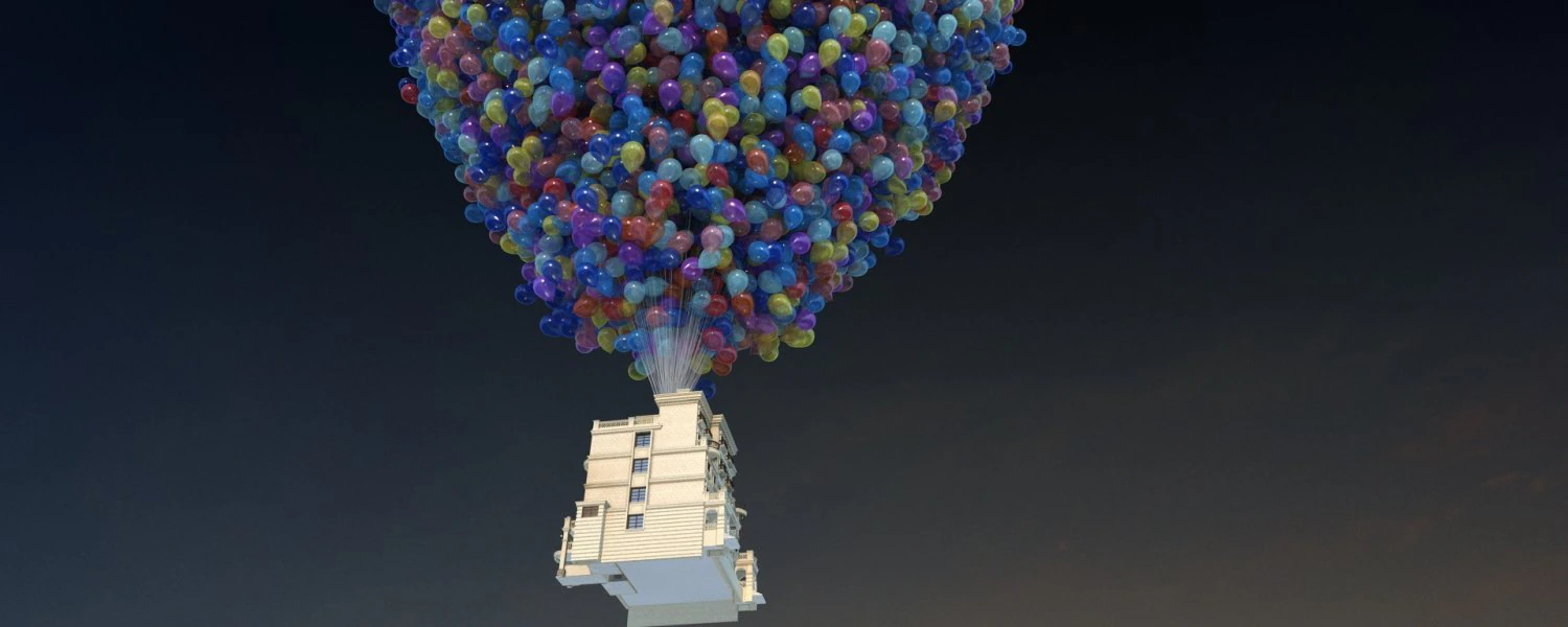 Balloon 3D Model .c4d .max .obj .3ds .fbx .stl .blend 