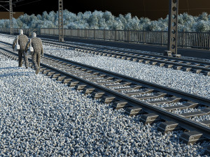 Railway 3D Model