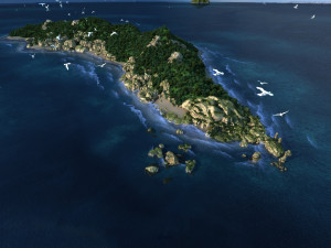Island Modèle 3D