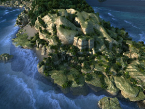 Island 3D Model