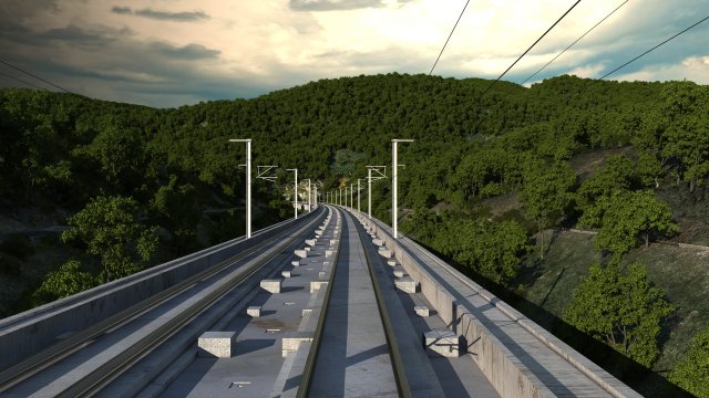Bullet train Model 3D .c4d .max .obj .3ds .fbx .stl .blend 