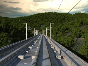 Bullet train 3D Model