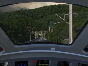 Bullet train 3D Model