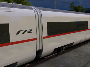 Bullet train Model 3D
