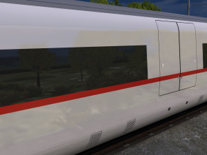 Bullet train Model 3D