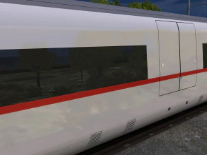 Bullet train 3D Model