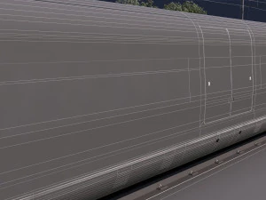 Bullet train 3D Model