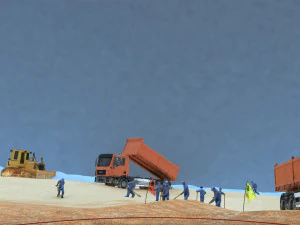 Construction site 3D Model