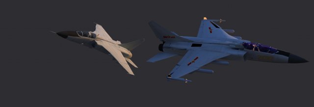 Fighter Modello 3D .c4d .max .obj .3ds .fbx .stl .blend 