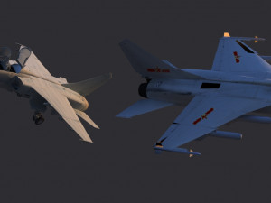 Fighter Modello 3D