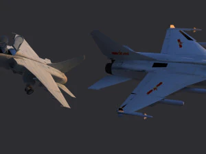 Fighter 3D Model