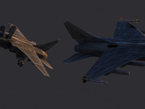 Fighter Modello 3D
