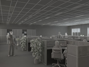 Office 3D Model