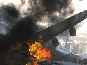 Aircraft crash 3D Model