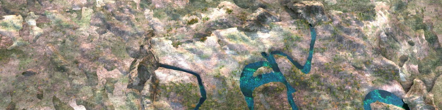 Barren hill 3D Model .c4d .max .obj .3ds .fbx .stl .blend 