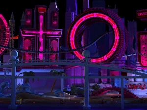 Music City 3D Model