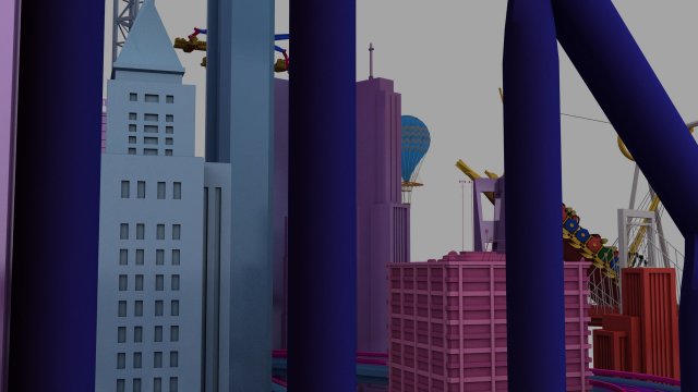 Music City Modèle 3D .c4d .max .obj .3ds .fbx .stl .blend 