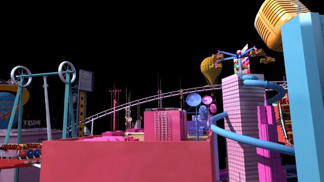 Music City Modelo 3D .c4d .max .obj .3ds .fbx .stl .blend 