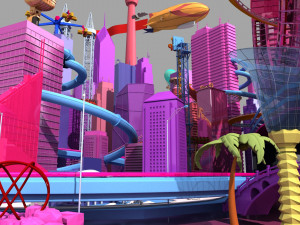 Music City 3D मॉडल