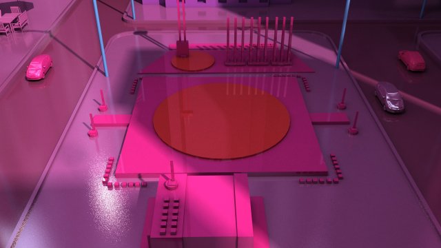 Music City 3Dモデル .c4d .max .obj .3ds .fbx .stl .blend 