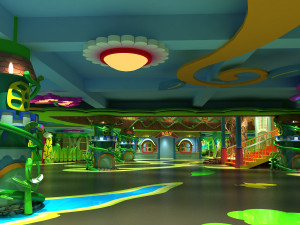 Kindergarten 3Dモデル