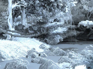 Mountain stream 3D Model