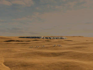 Пустыня 3D Модель