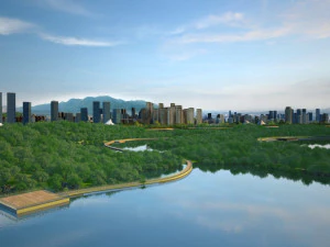 City building 3D Model