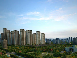 City building 3D Model
