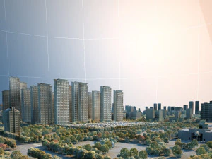 City building 3D Model