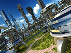 Future City Modèle 3D