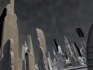 Future City Modèle 3D