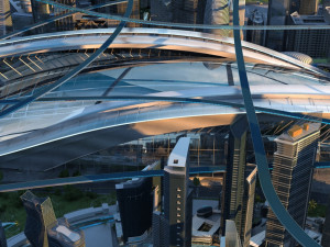 Future City Model 3D