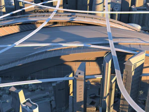 Future City 3D Model