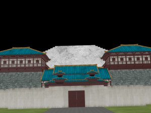 Mausoleum 3D Model