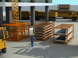 Construction site 3Dモデル