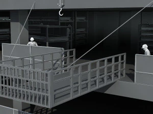 Construction site 3D Model