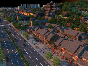 Ancient town 3Dモデル