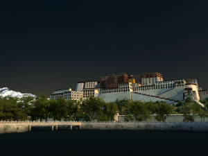 Tibet Potala Palace 3Dモデル