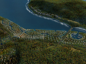 Lakeside Model 3D