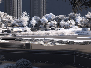City building 3D Модель