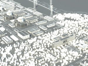 Island factory 3D Model