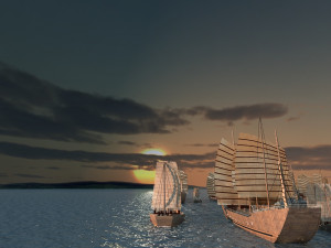 Sailboat 3D Model
