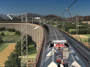 Train Modèle 3D