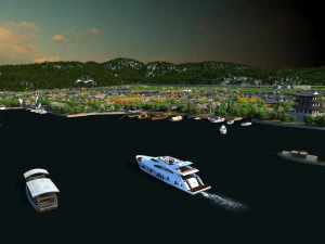 Древний город 3D Модель