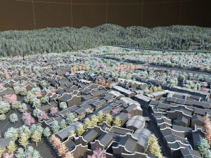 Ancient town 3D Model